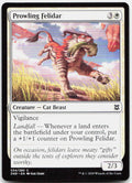 Prowling Felidar NM C Zendikar Rising 34