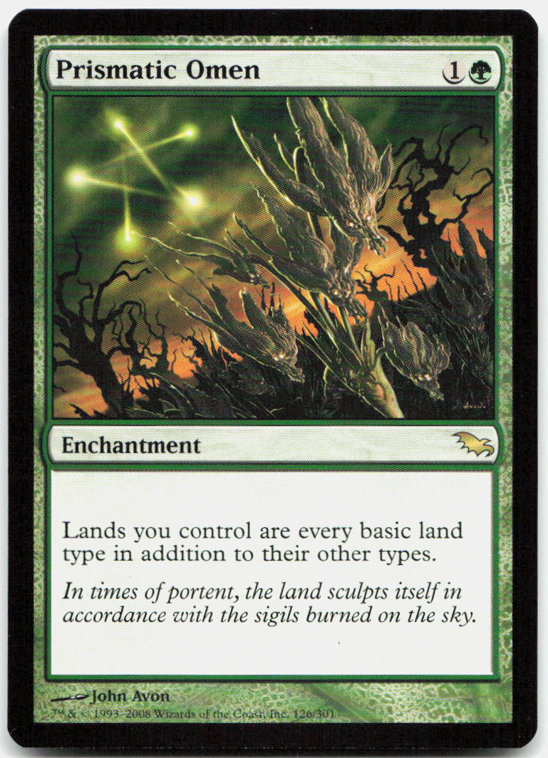 Prismatic Omen NM R Shadowmoor