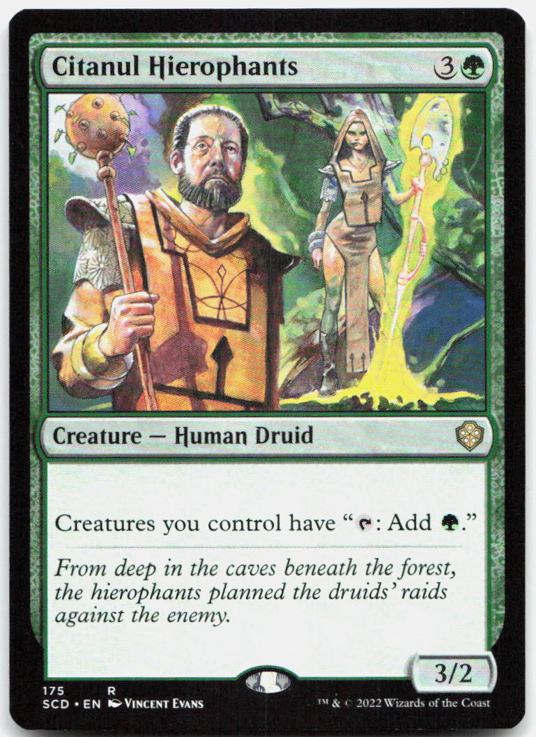 Citanul Hierophants NM R Starter Commander Decks 175