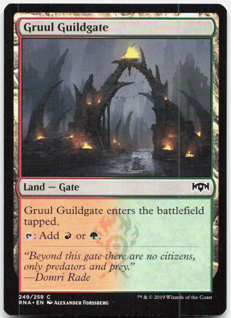 Gruul Guildgate NM C Ravnica Allegiance 249