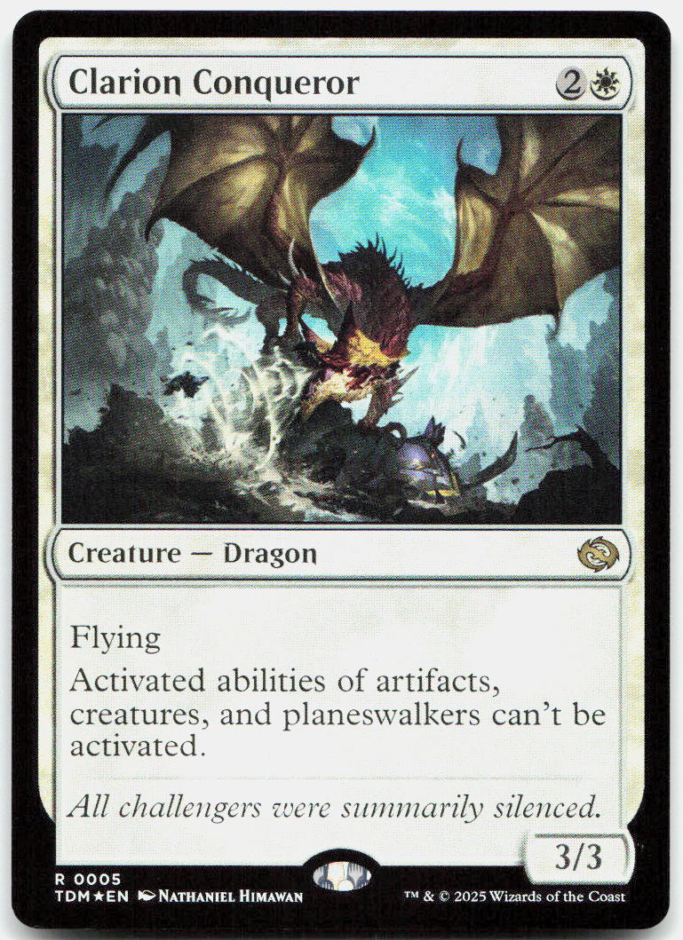 Clarion Conqueror NM Foil R Tarkir: Dragonstorm 5