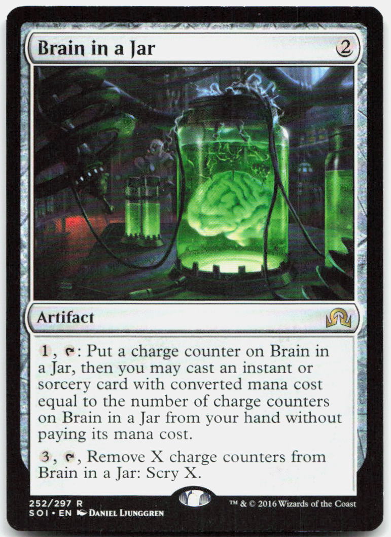 Brain in a Jar NM R Shadows over Innistrad 252