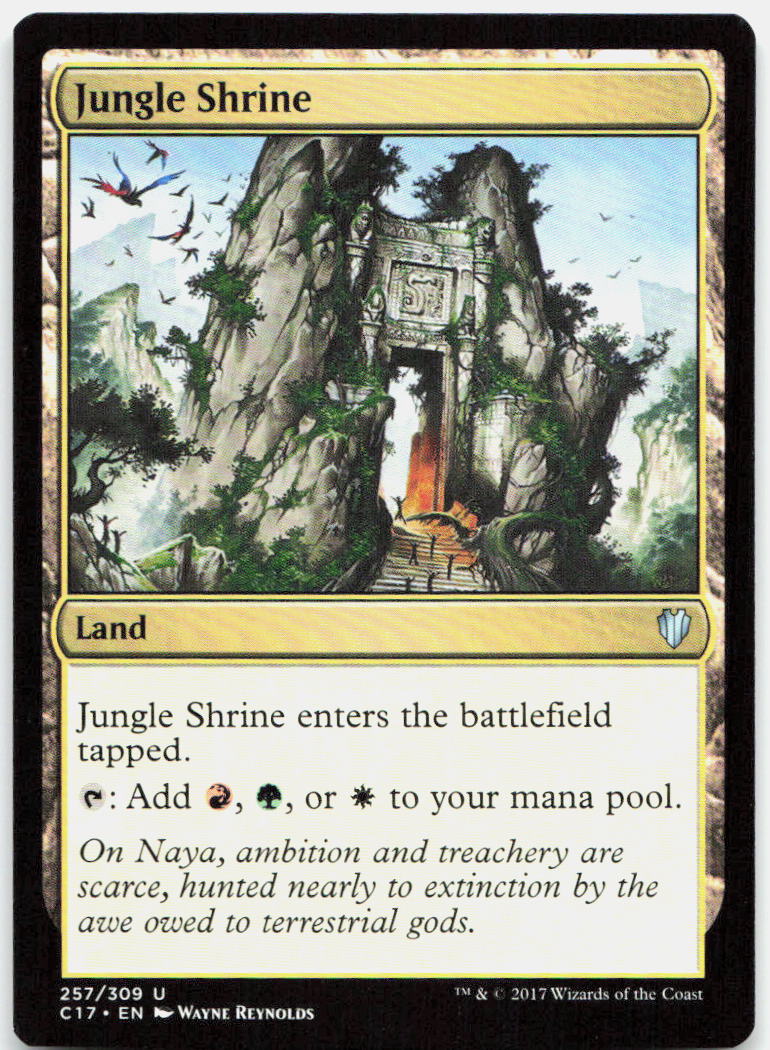Jungle Shrine NM U Commander 2017 257
