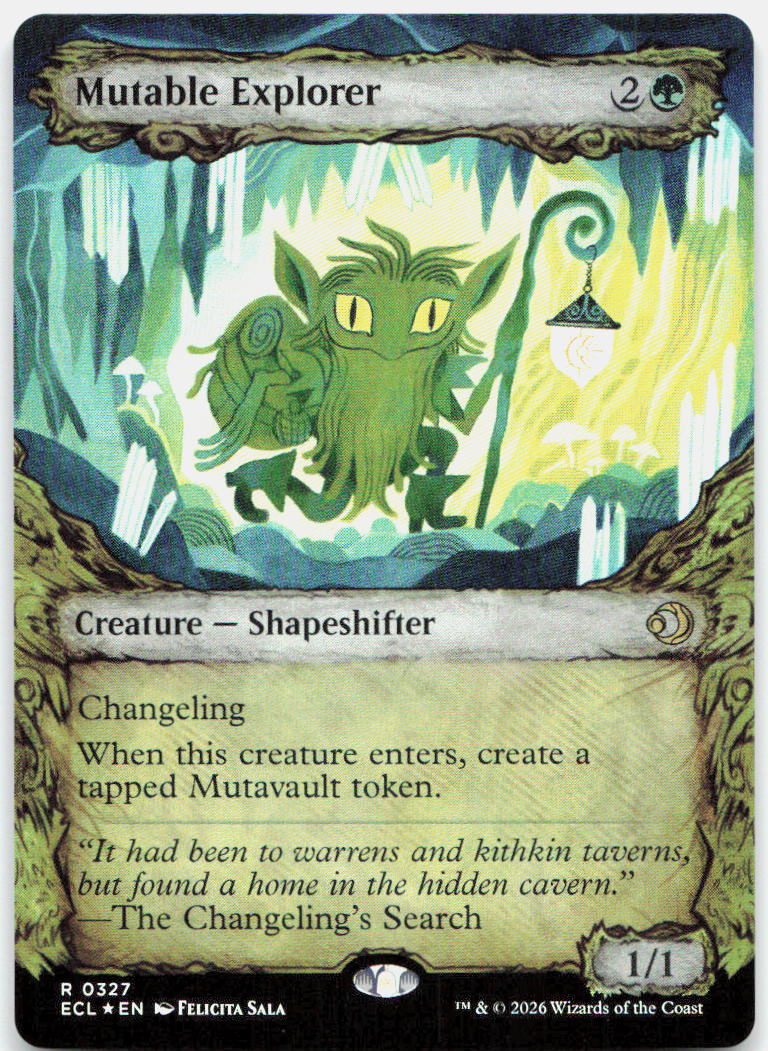 Mutable Explorer (Showcase) NM Foil R Lorwyn Eclipsed 327