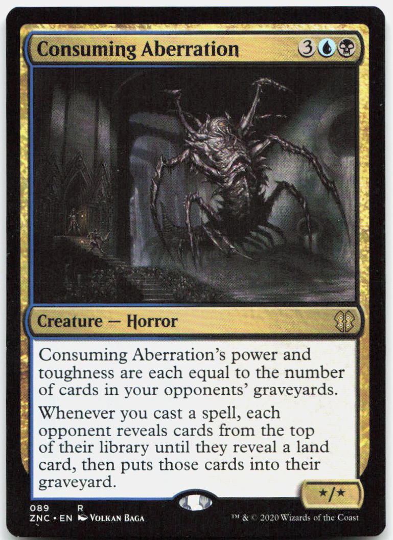Consuming Aberration NM R Commander: Zendikar Rising 89