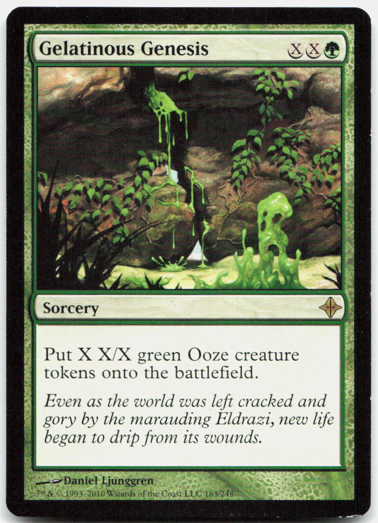 Gelatinous Genesis NM R Rise of the Eldrazi 183