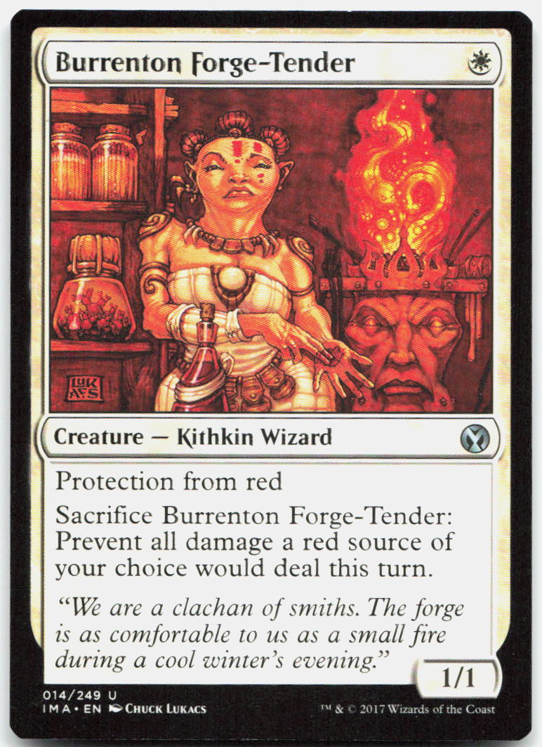 Burrenton Forge-Tender NM U Iconic Masters 14