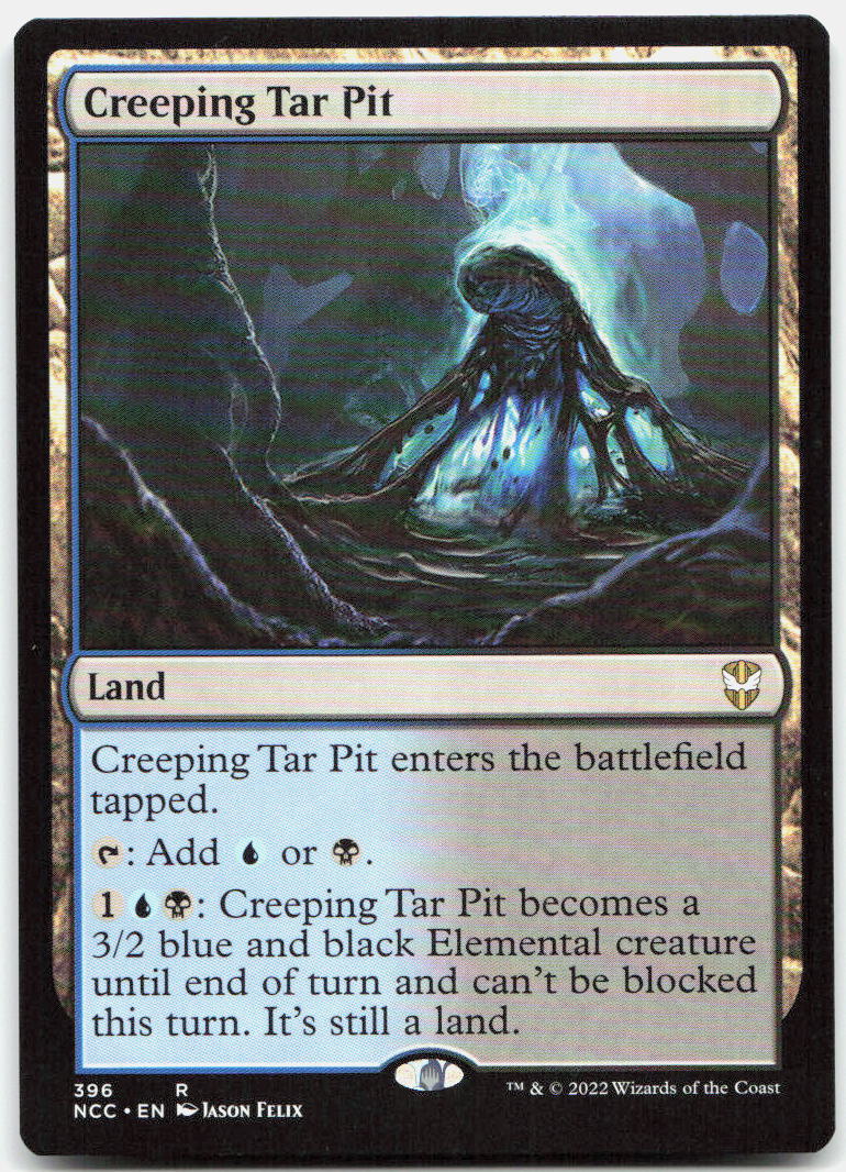Creeping Tar Pit NM R Commander: Streets of New Capenna 396