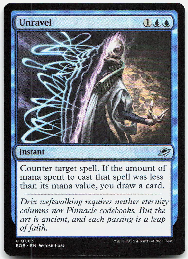 Unravel NM U Edge of Eternities 83