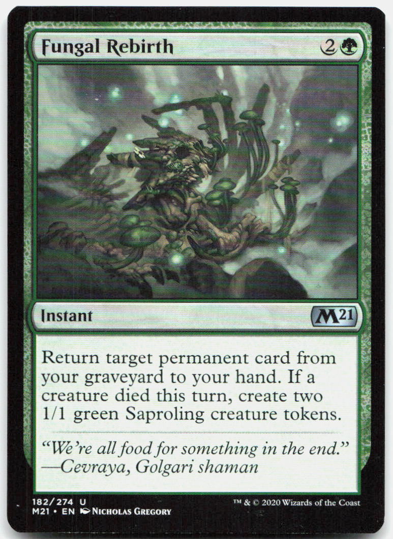 Fungal Rebirth NM U Core Set 2021 182