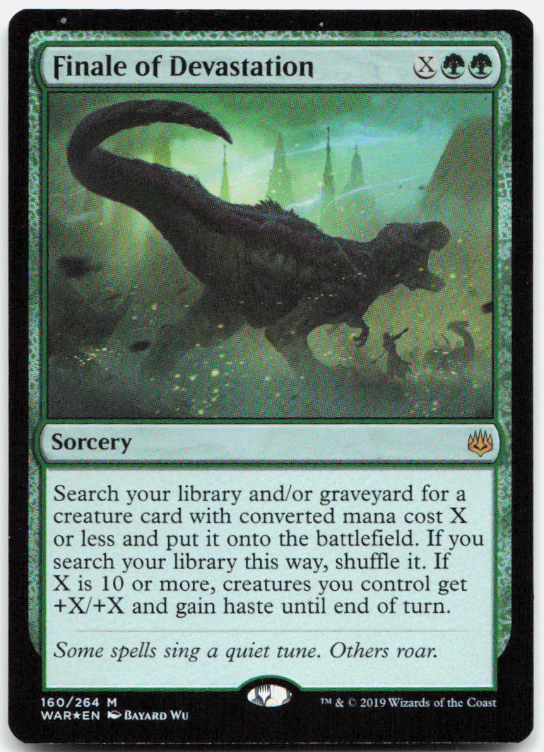 Finale of Devastation NM Foil M War of the Spark 160