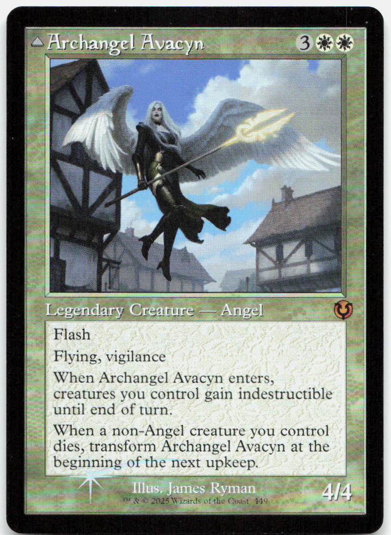 Archangel Avacyn (Retro Frame) NM Foil M Innistrad Remastered 449