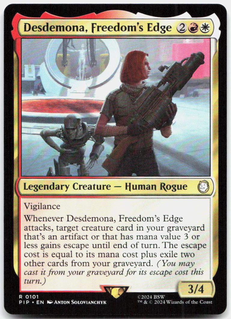 Desdemona, Freedom's Edge NM R Universes Beyond: Fallout 101