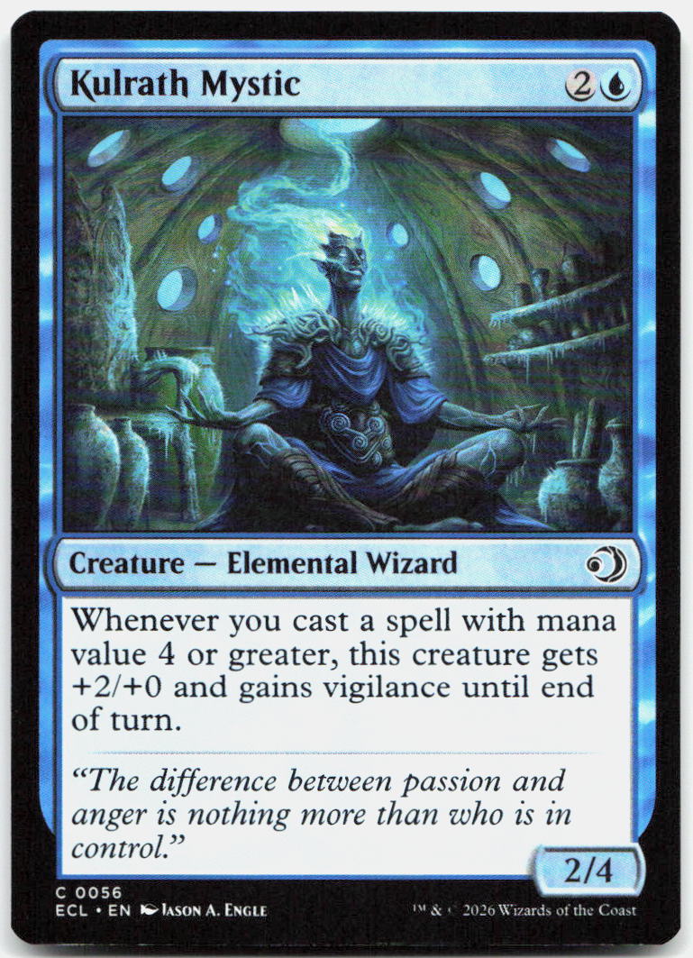 Kulrath Mystic NM C Lorwyn Eclipsed 56