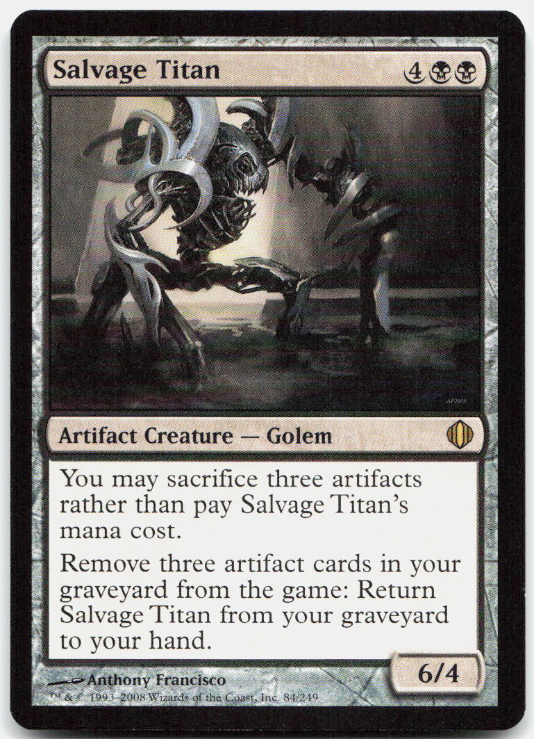 Frantic Salvage NM C Mirrodin Besieged 6