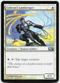 Gideon's Lawkeeper NM Foil C Magic 2012 (M12) 18