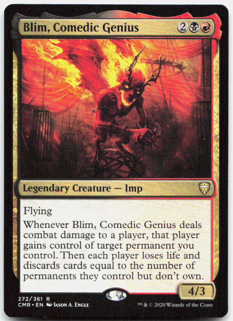 Blim, Comedic Genius NM R Commander Legends 272