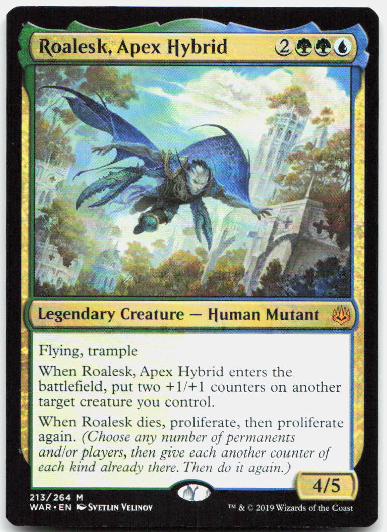 Roalesk, Apex Hybrid NM M War of the Spark 213