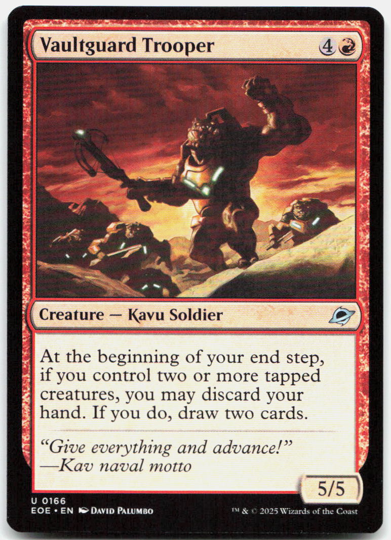 Vaultguard Trooper NM U Edge of Eternities 166