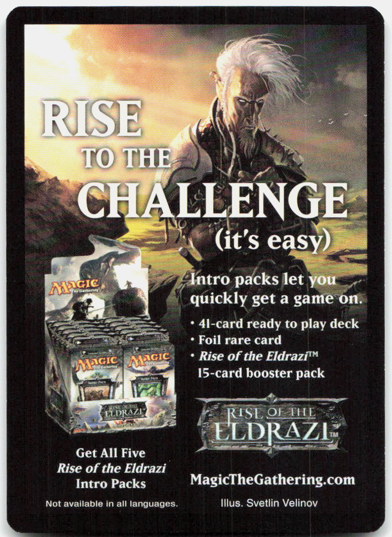 Eldrazi Spawn Token NM T Rise of the Eldrazi 1b