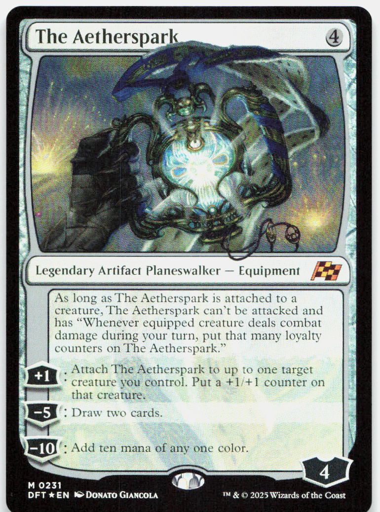 The Aetherspark NM Foil M Aetherdrift 231