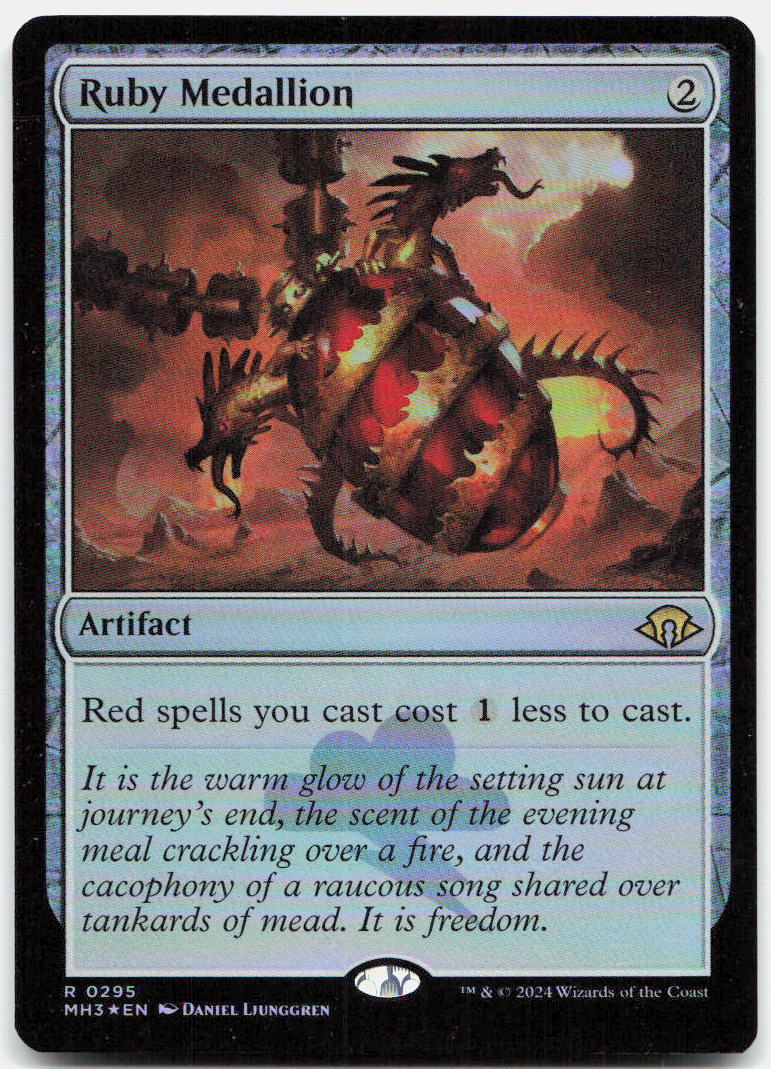 Ruby Medallion NM Foil R Modern Horizons 3 295