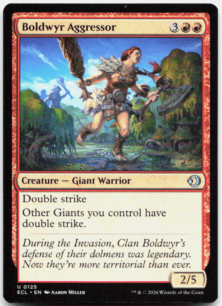 Boldwyr Aggressor NM U Lorwyn Eclipsed 125