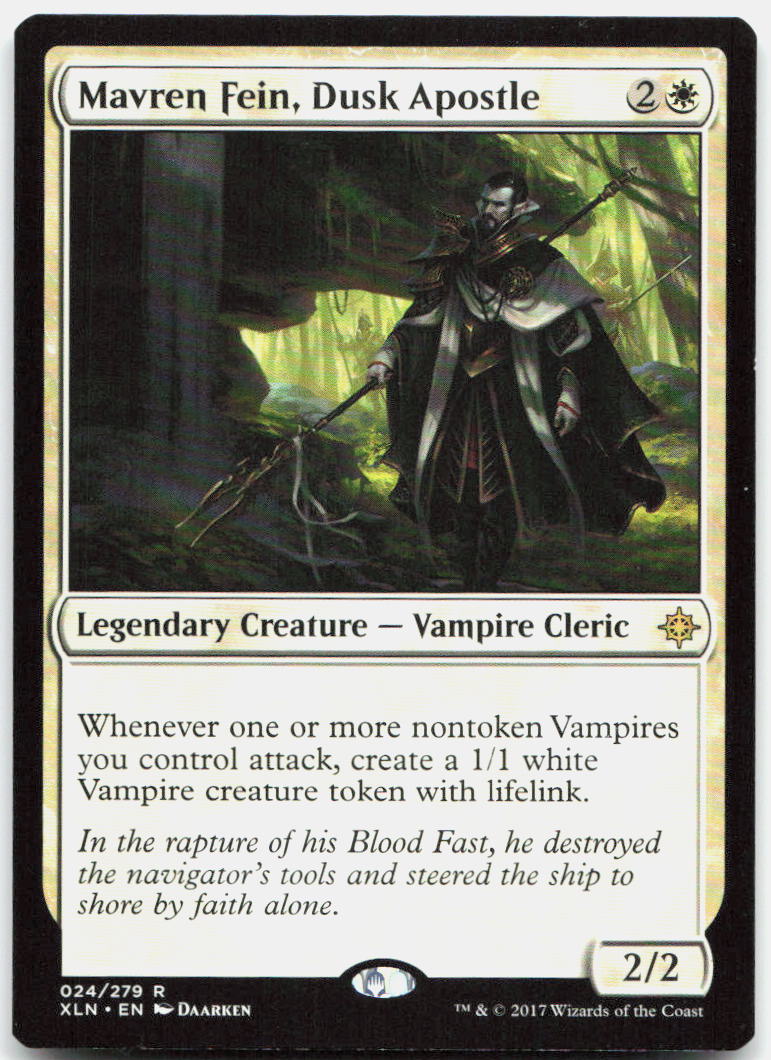 Mavren Fein, Dusk Apostle NM R Ixalan 24