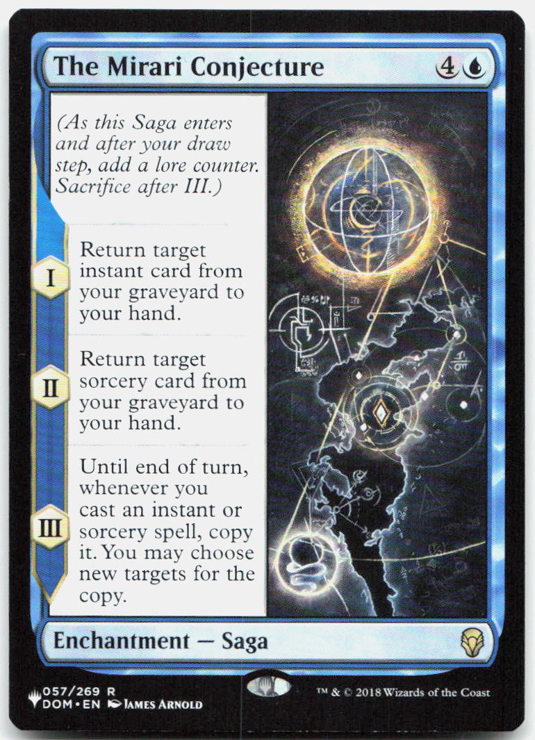 The Mirari Conjecture NM R Dominaria 57