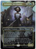Aminatou, Veil Piercer (Borderless) NM Foil M: Duskmourn: House of Horror 1