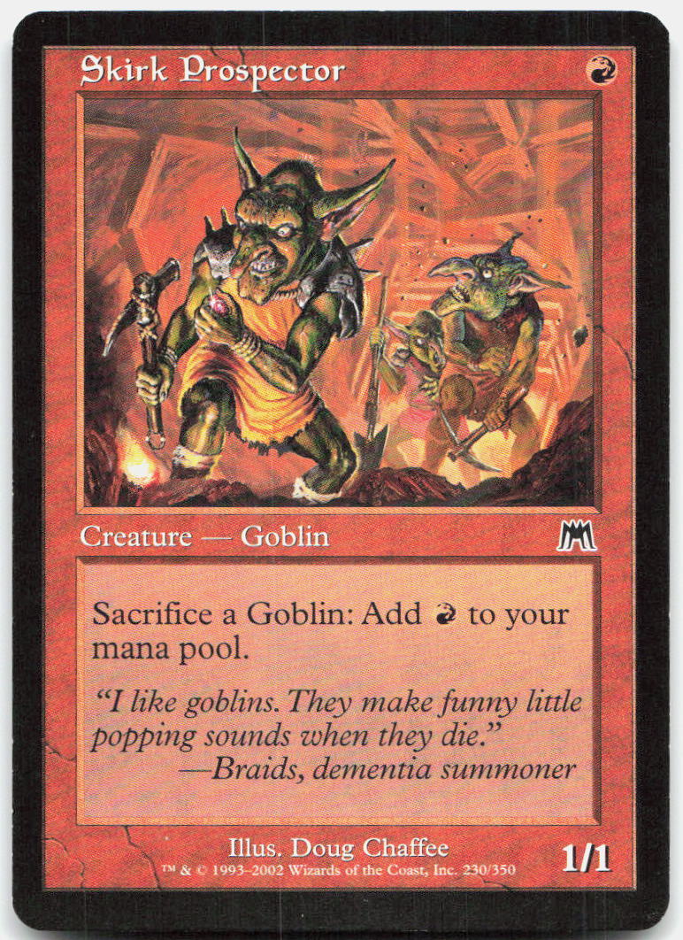 Skirk Prospector NM C Onslaught 230