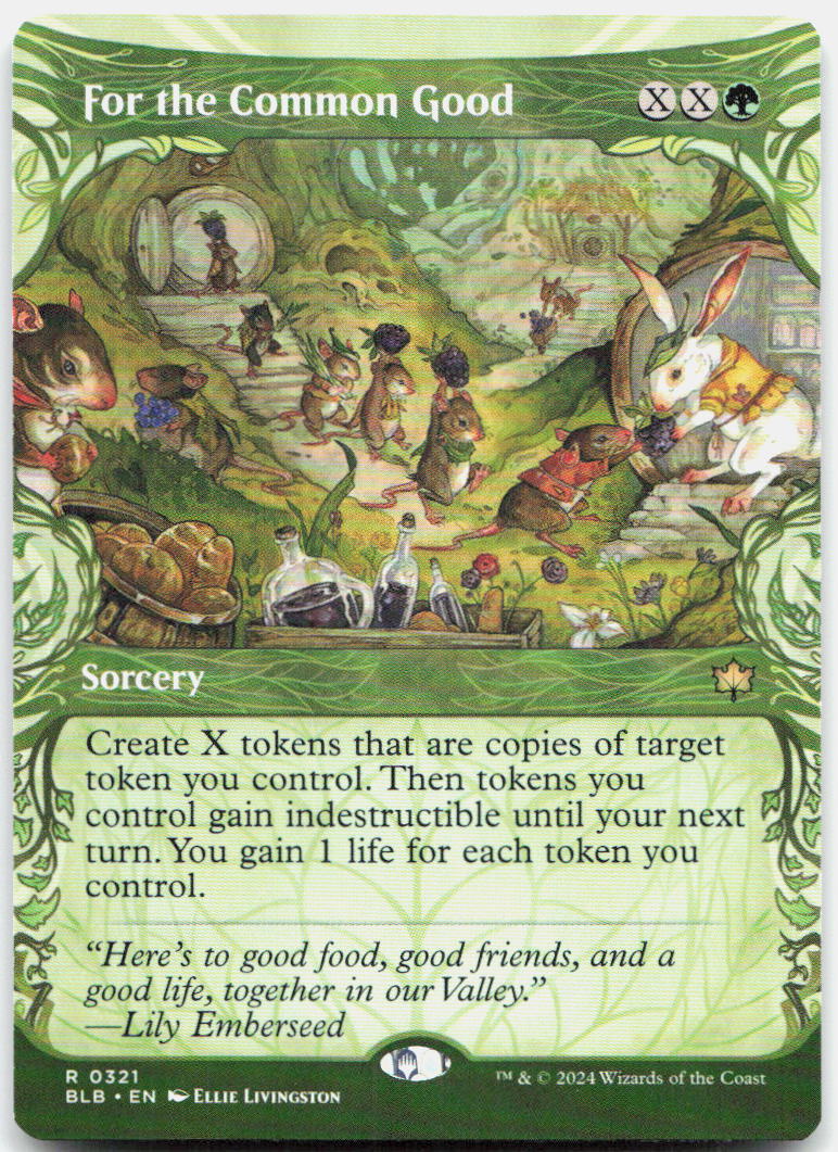 For the Common Good (Showcase) NM R Bloomburrow 321