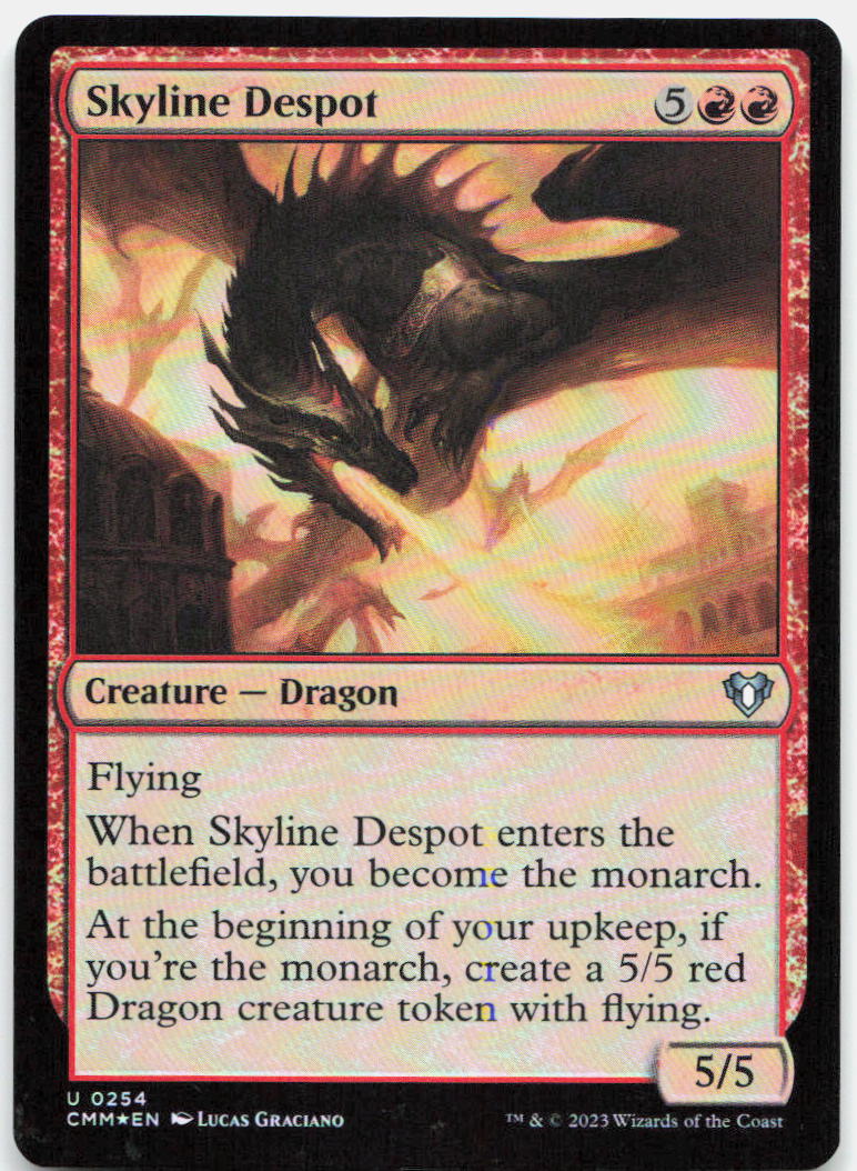 Skyline Despot NM Foil U Commander Masters 254