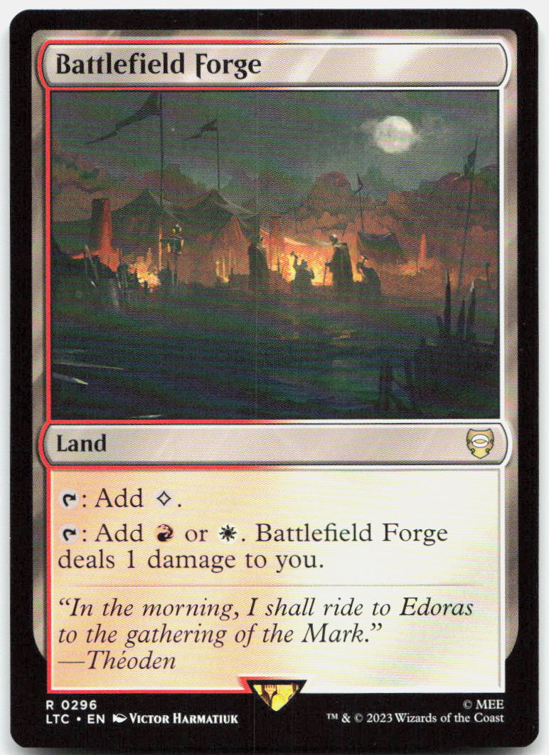 Battlefield Forge NM R : The Lord of the Rings: Tales of Middle-earth 296