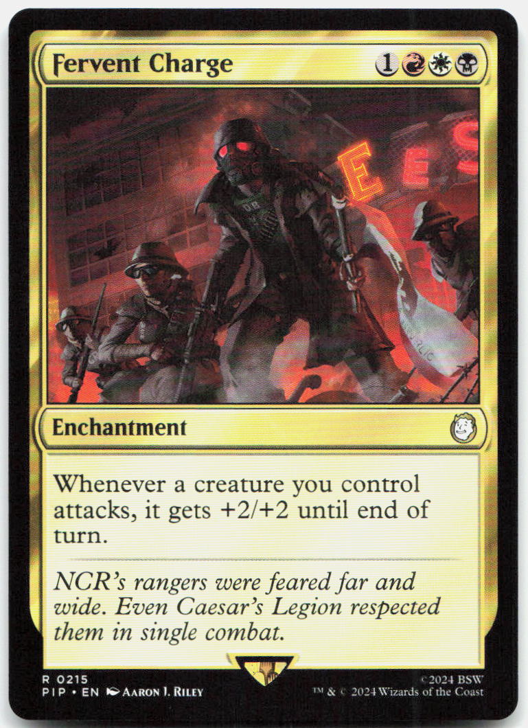 Fervent Charge NM R Universes Beyond: Fallout 215