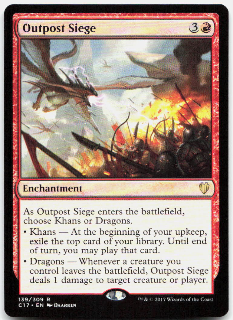 Outpost Siege NM R Commander 2017 139