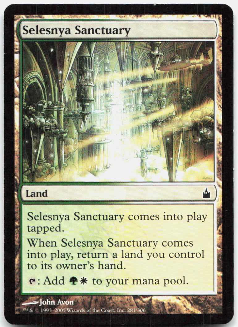 Selesnya Sanctuary NM C Ravnica: City of Guilds 281