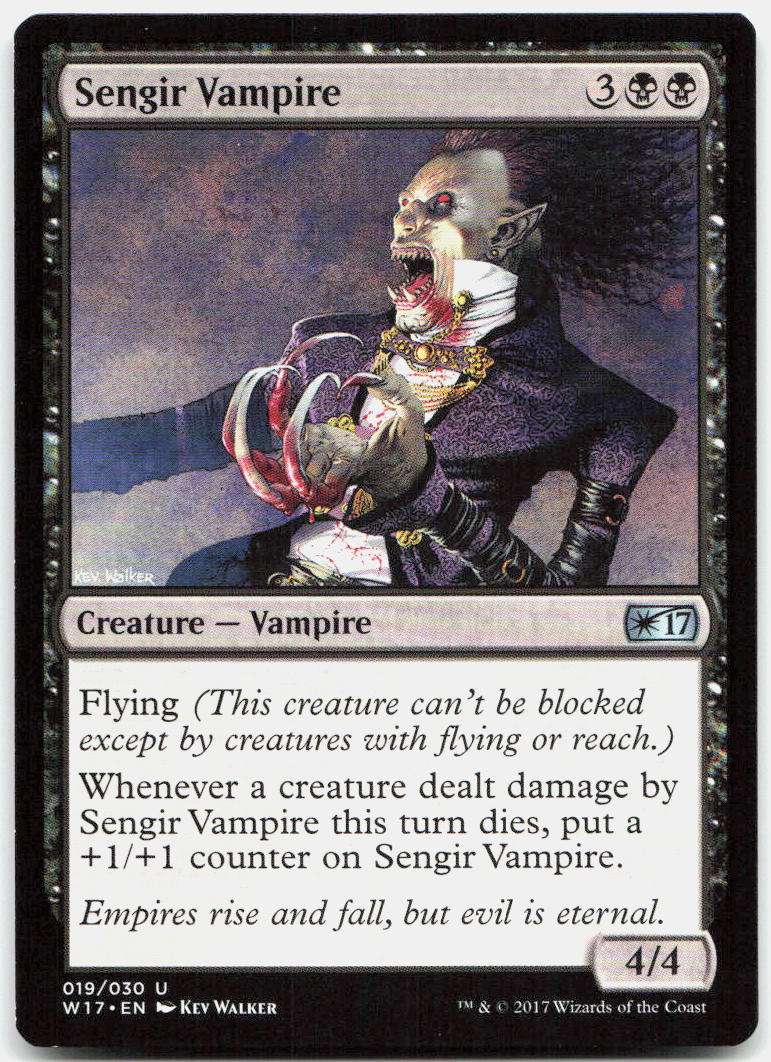 Sengir Vampire NM U Welcome Deck 2017 19