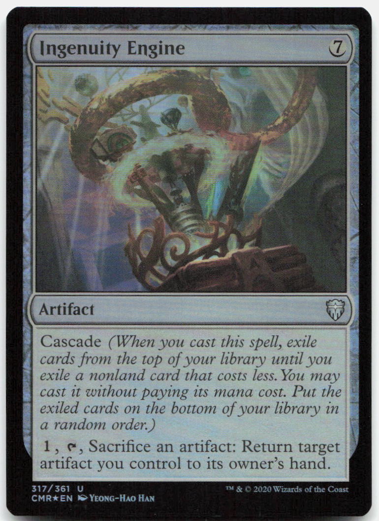 Ingenuity Engine NM Foil U Commander Legends 317