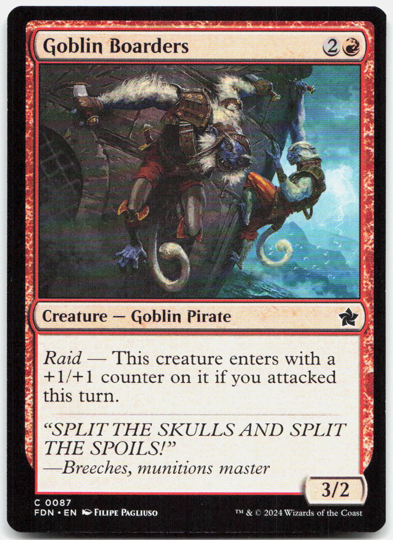 Goblin Boarders NM C Foundations 87