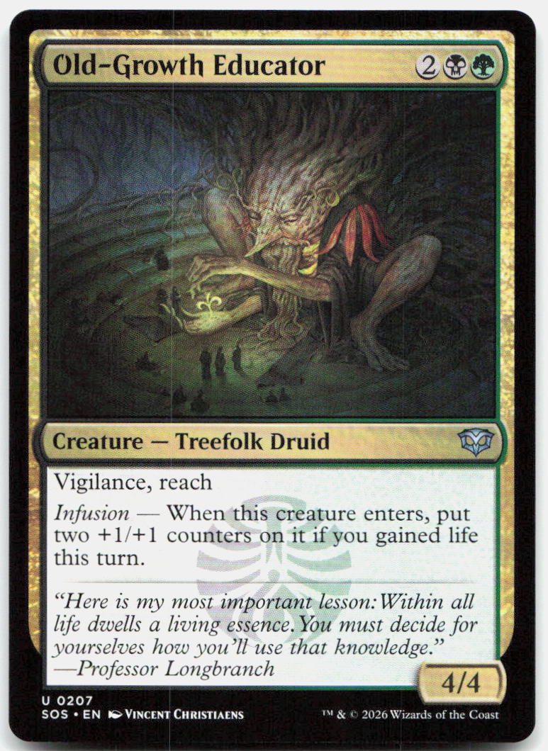 Old-Growth Educator NM U Secrets of Strixhaven 207