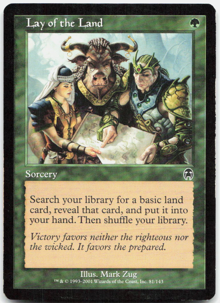 Lay of the Land NM C Apocalypse 81