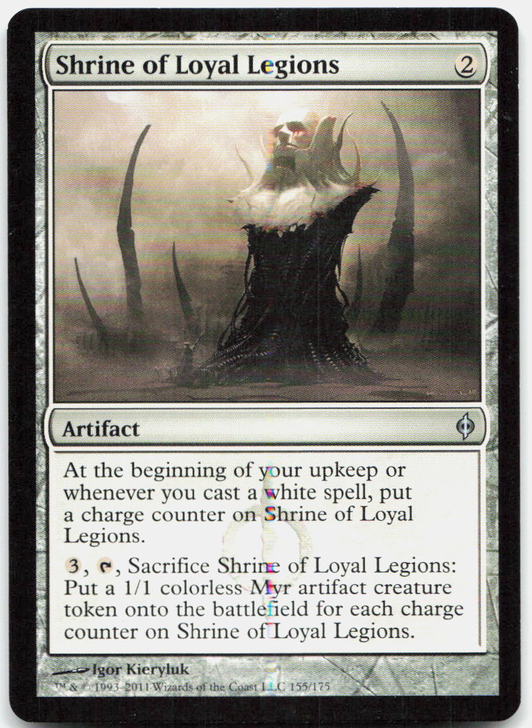 Shrine of Loyal Legions NM U Magic Modern Event Deck 5