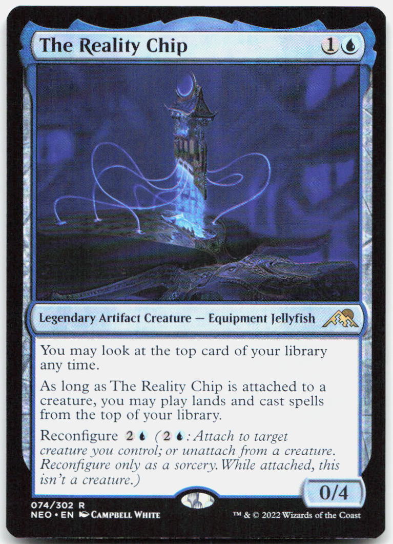 The Reality Chip NM R Kamigawa: Neon Dynasty 74