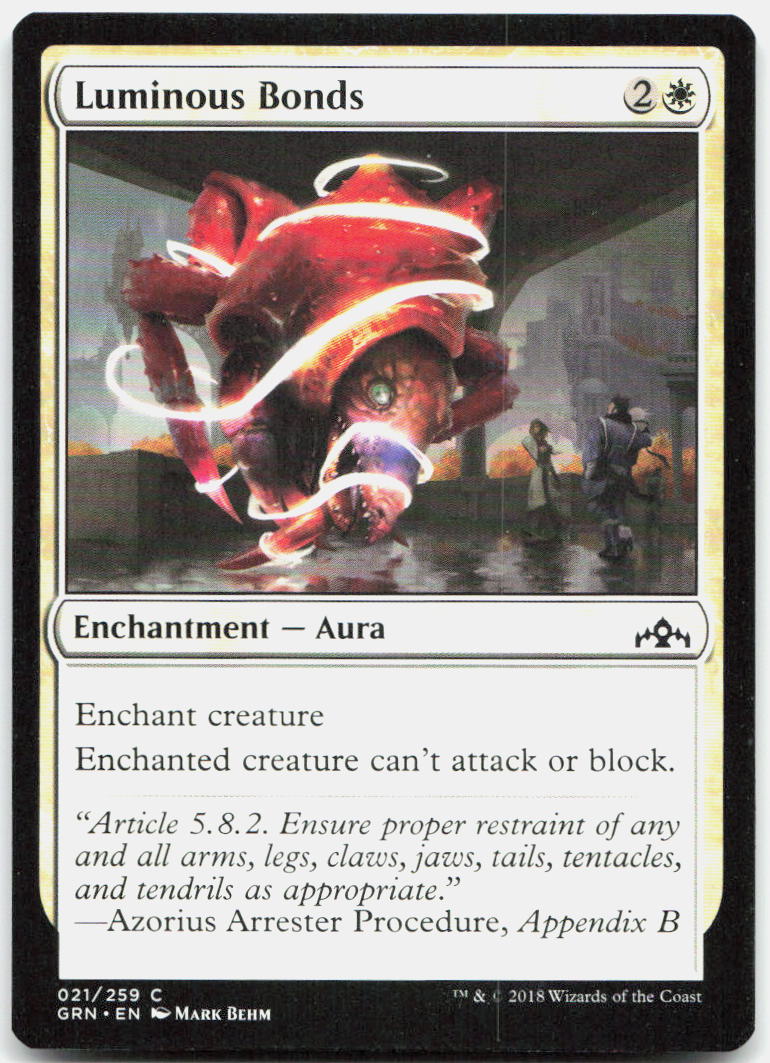 Luminous Bonds NM C Guilds of Ravnica 21