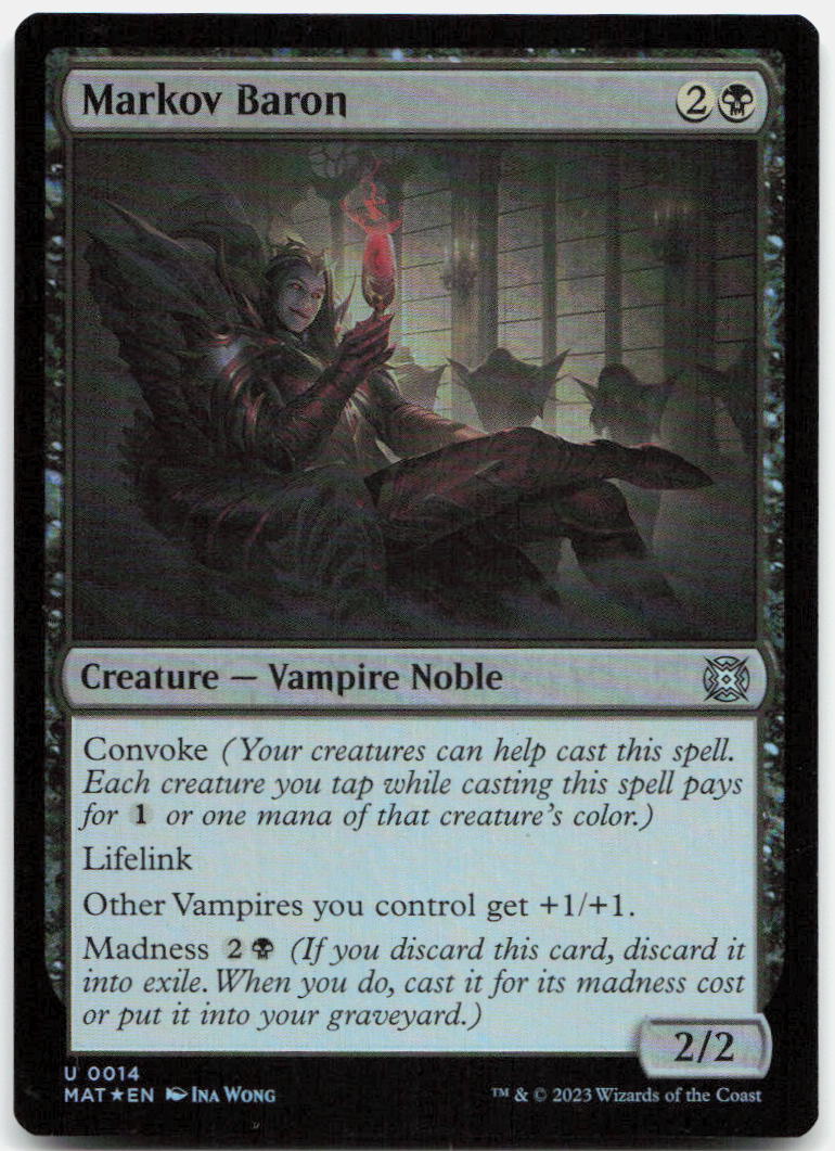 Markov Baron NM Foil U March of the Machine: The Aftermath 14