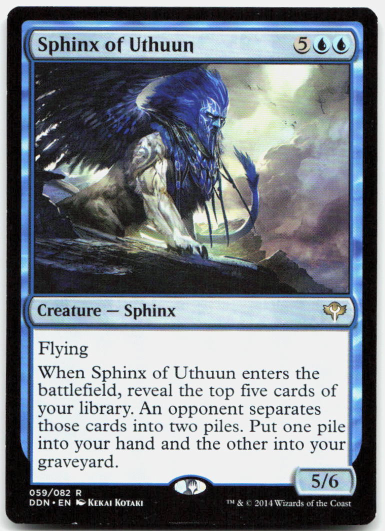 Sphinx of Uthuun NM R Duel Decks: Speed vs. Cunning 59