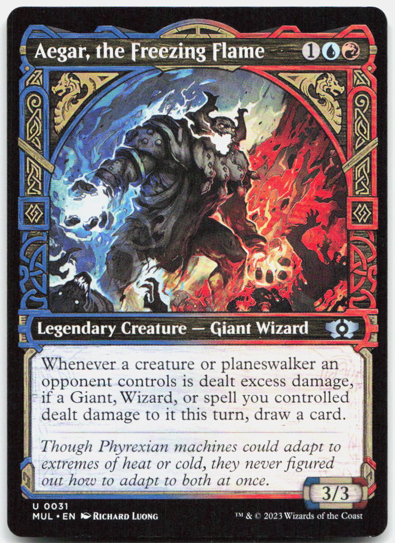 Aegar, the Freezing Flame NM U March of the Machine: Multiverse Legends 31