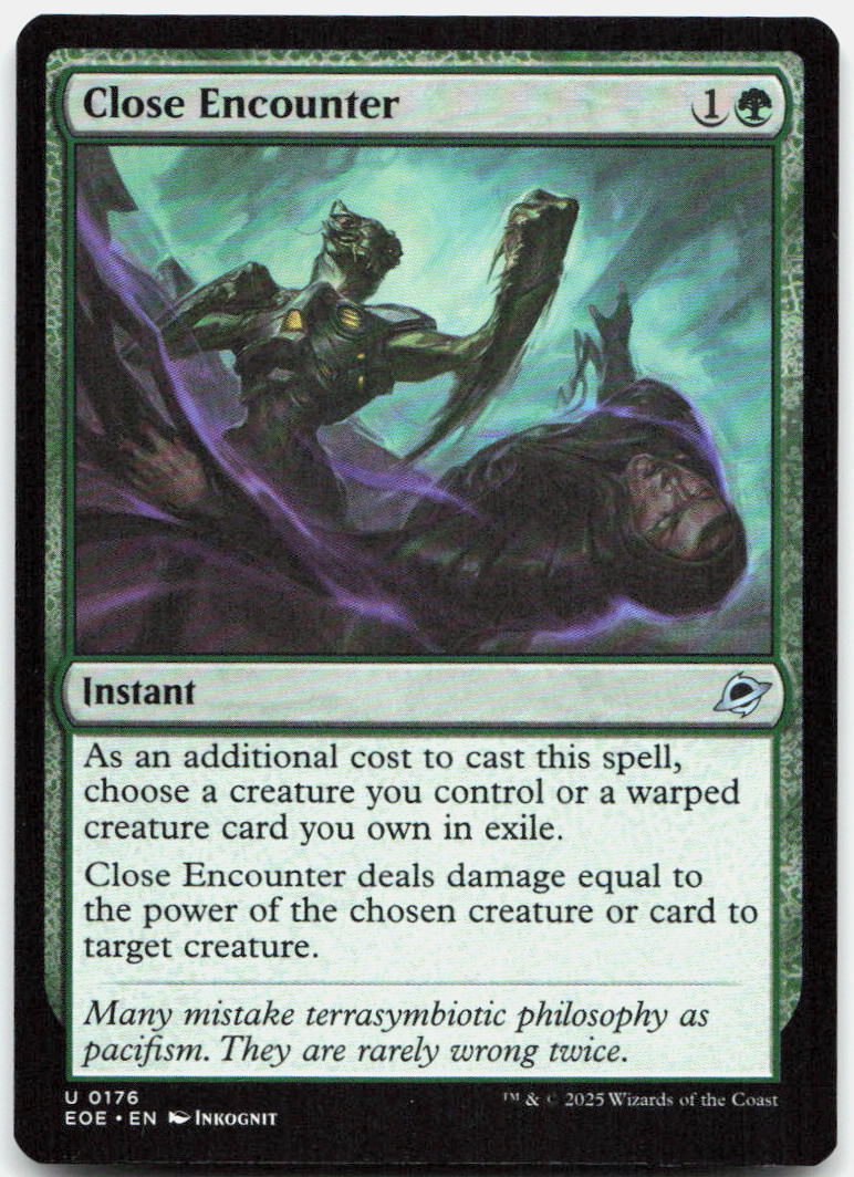 Close Encounter NM U Edge of Eternities 176