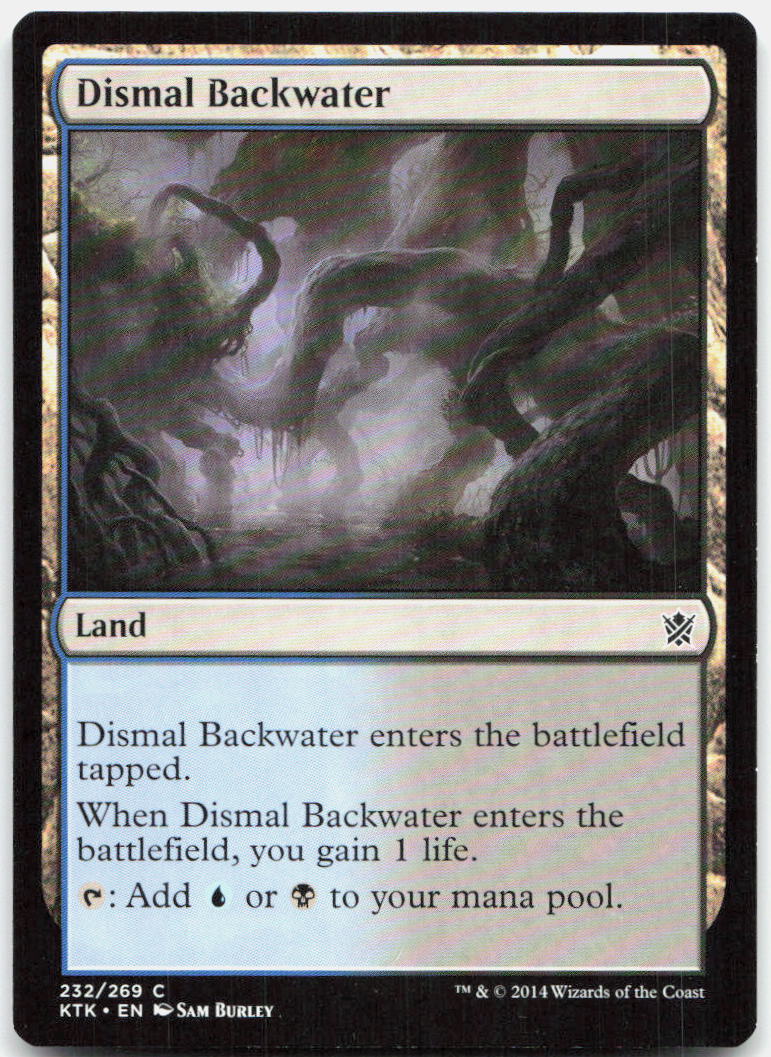 Dismal Backwater NM C Khans of Tarkir 232